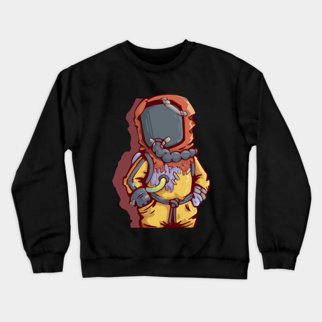 Cool Hazzy Crewneck Sweatshirt by Blah's Doodles